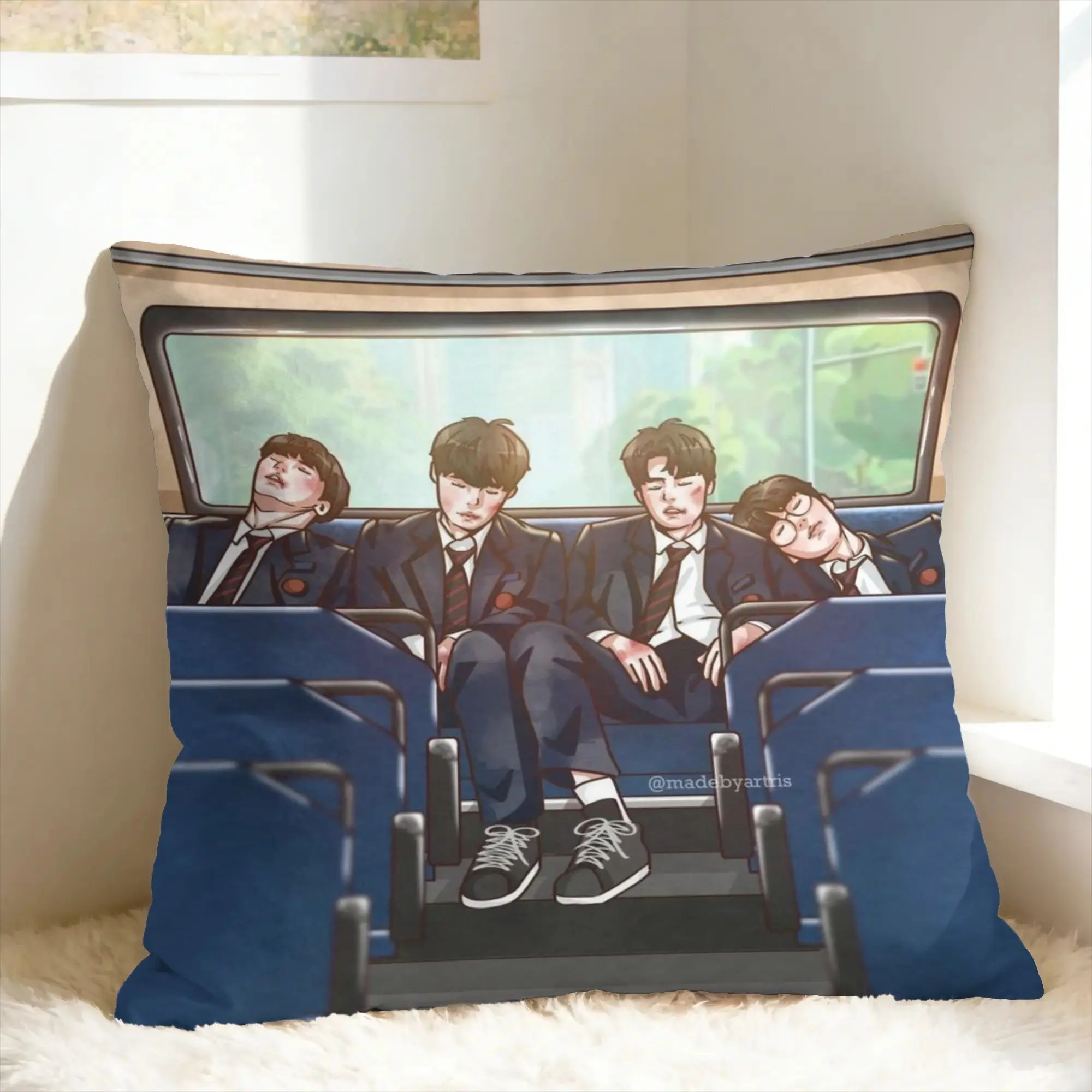 Pillow Cover Hot Kdrama Weak Hero Class  Fashion Pillow Case For Wedding Party Home Decor Pillowcases