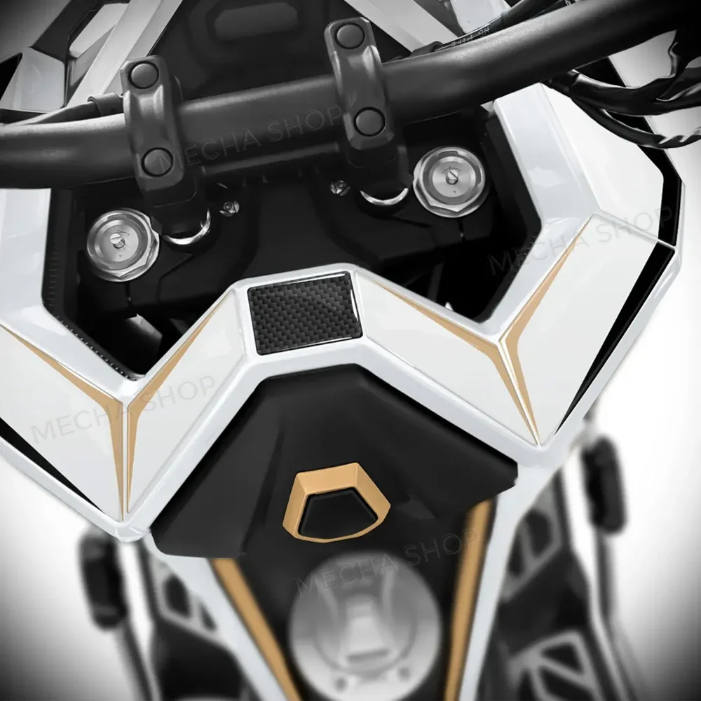 For Zontes 368G 2025 2026 3D Resin Sticker Protection Kit Handlebar Plastic Stickers