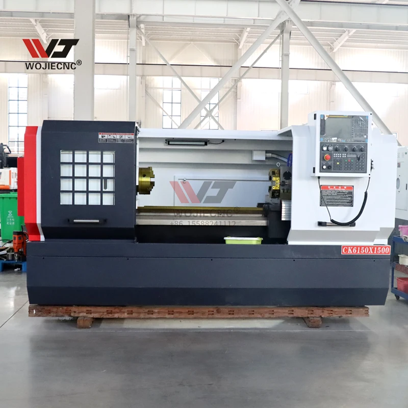 Wojie Cnc CK6150*1500  Flat Bed Cnc Lathe Machine Cheap Cnc Lathe Machine