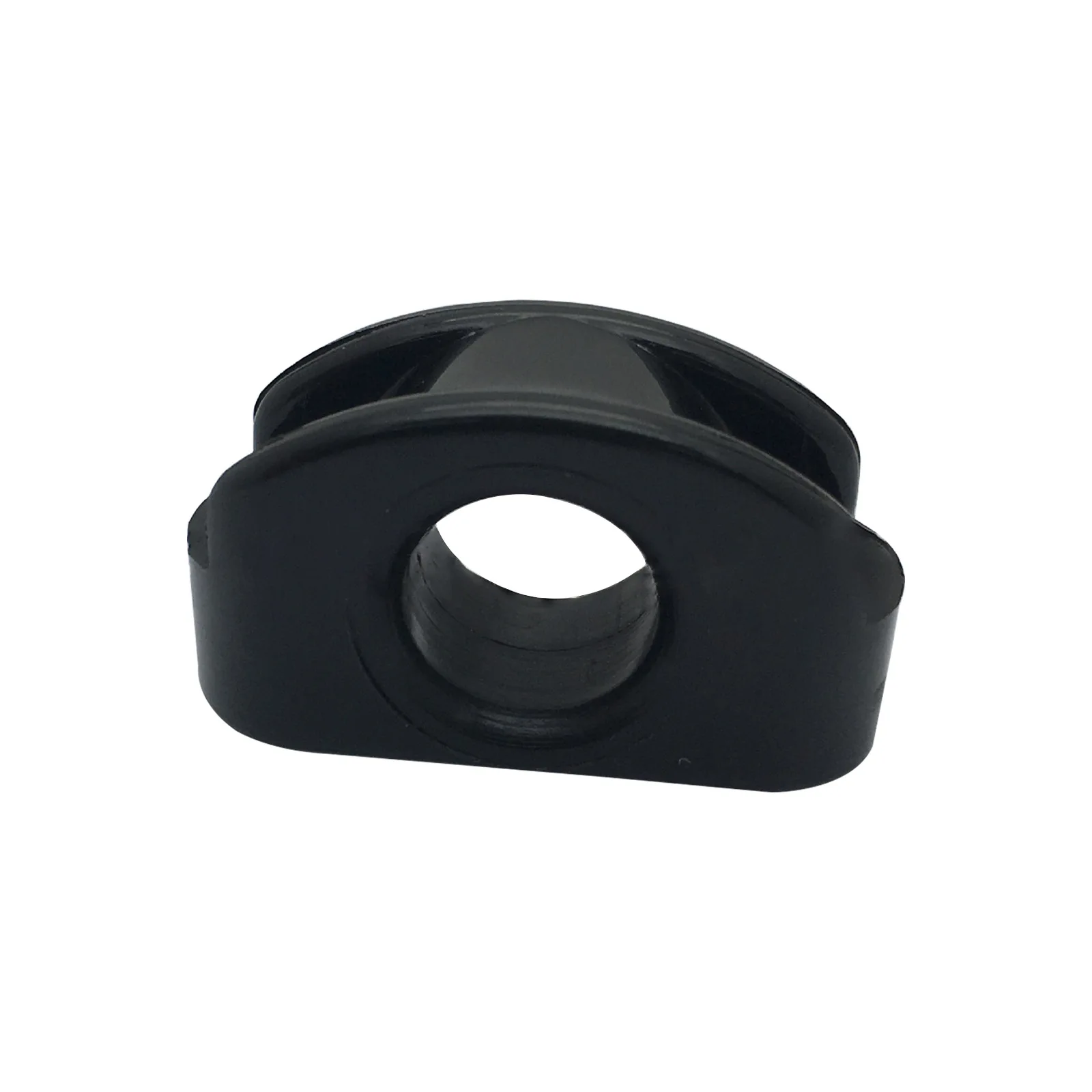 Boat Grade Black Nylon Pulley Large/Small Wire Conductor for Marine Accessories for Kayaks Canoes Yachts