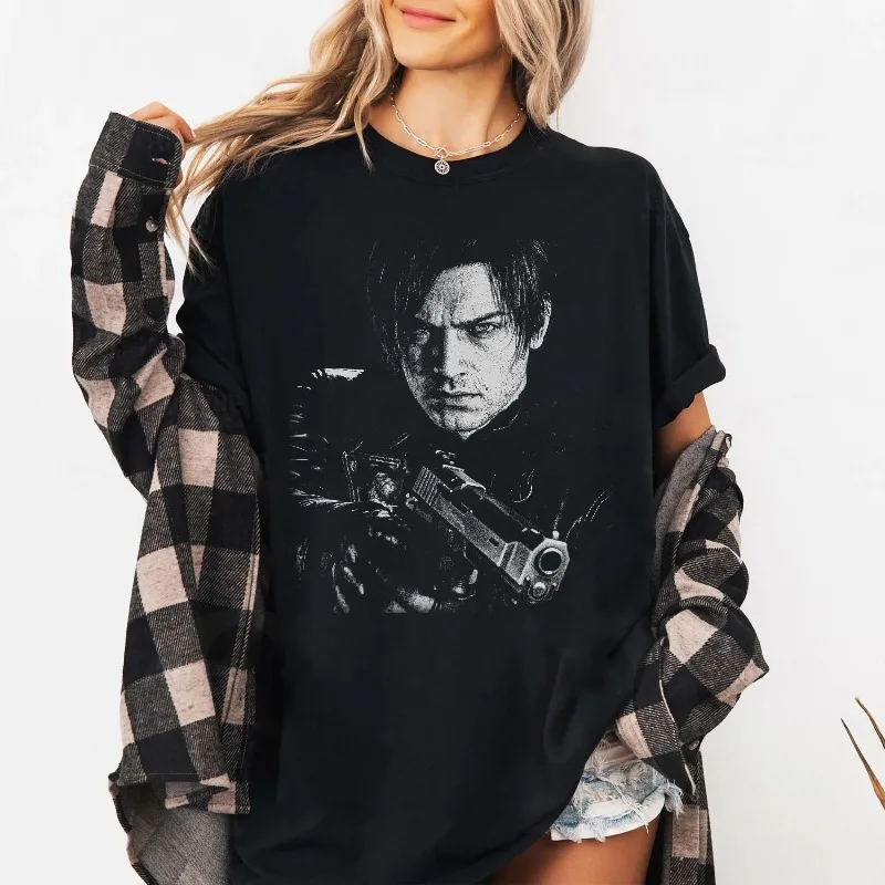 Requiem Horror Game Player Pattern T-shirt Women's T-shirt Summer New Unisex Casual Fashion Y2K Cotton T-shirt