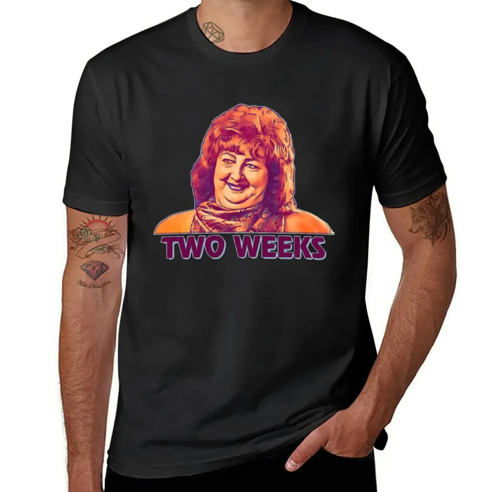 Two Weeks Total Recall Lady T-Shirt anime stuff for a boy mens designer clothes