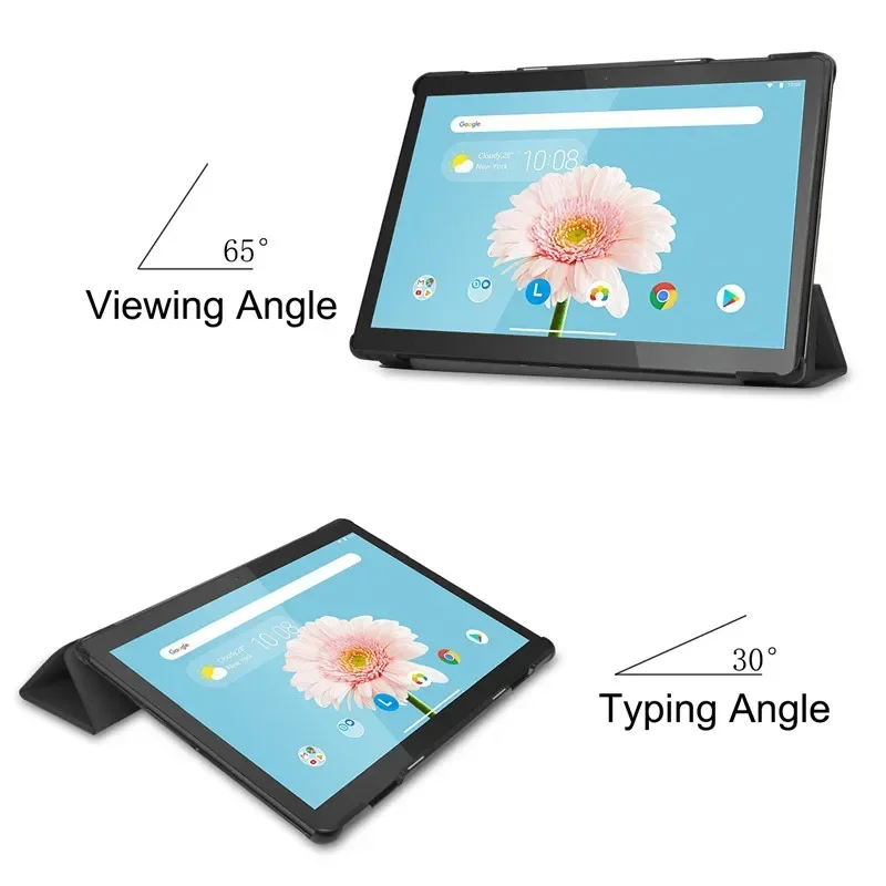 For Lenovo Tab M10 HD TB X505L X505F X605F Case Folding Stand Magnetic Smart Cover for Lenovo Tab M10 10 1 inch Tablet Case Kids