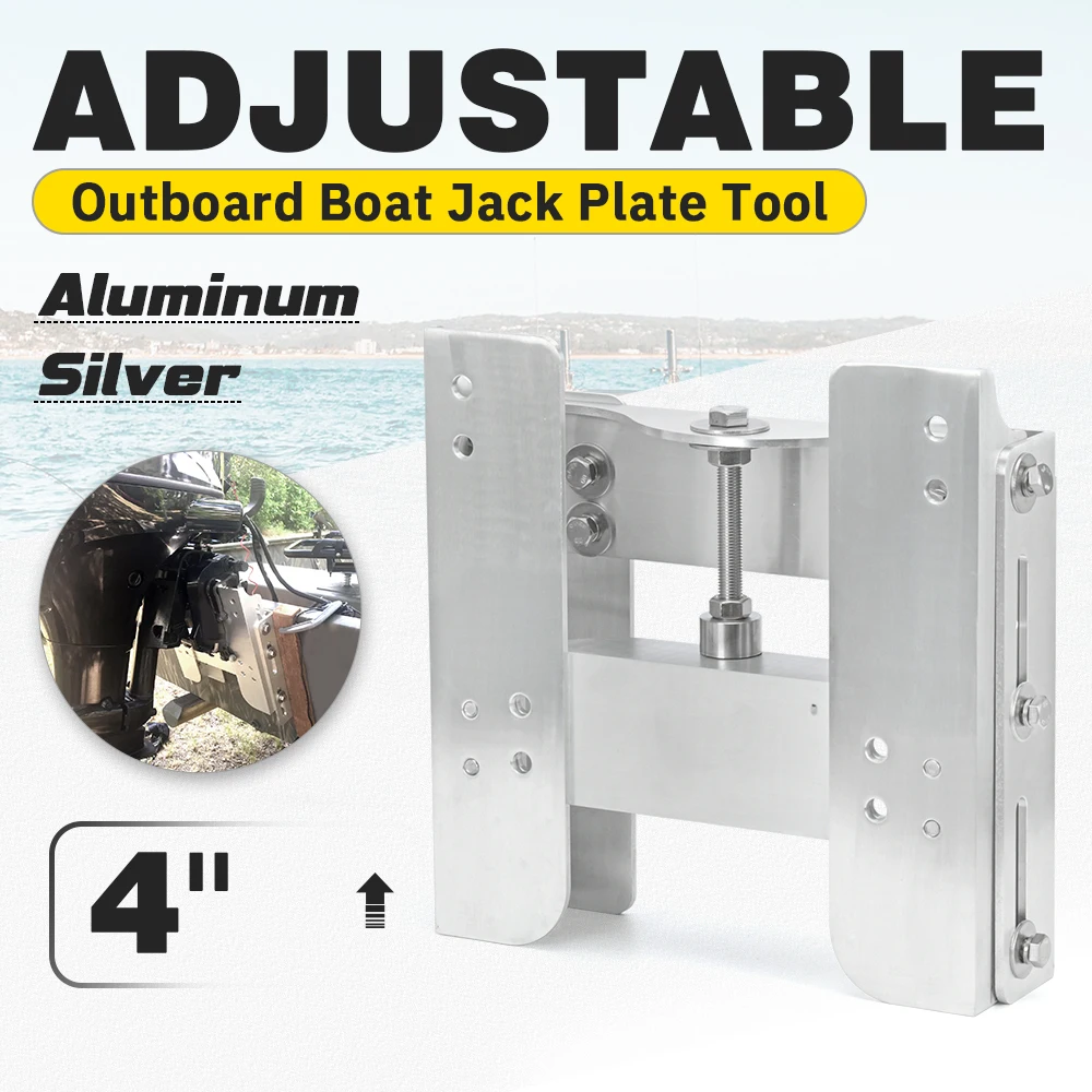 Jack Plate Manual Jack Plate Silver Adjustable 4