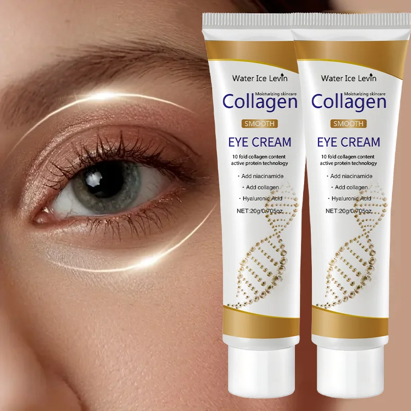 Crema de colágeno para ojos, cuidado de la piel, antiojeras, bolsas para los ojos, crema hidratante reafirmante para el cuidado de la piel, cuidado de la piel para los ojos