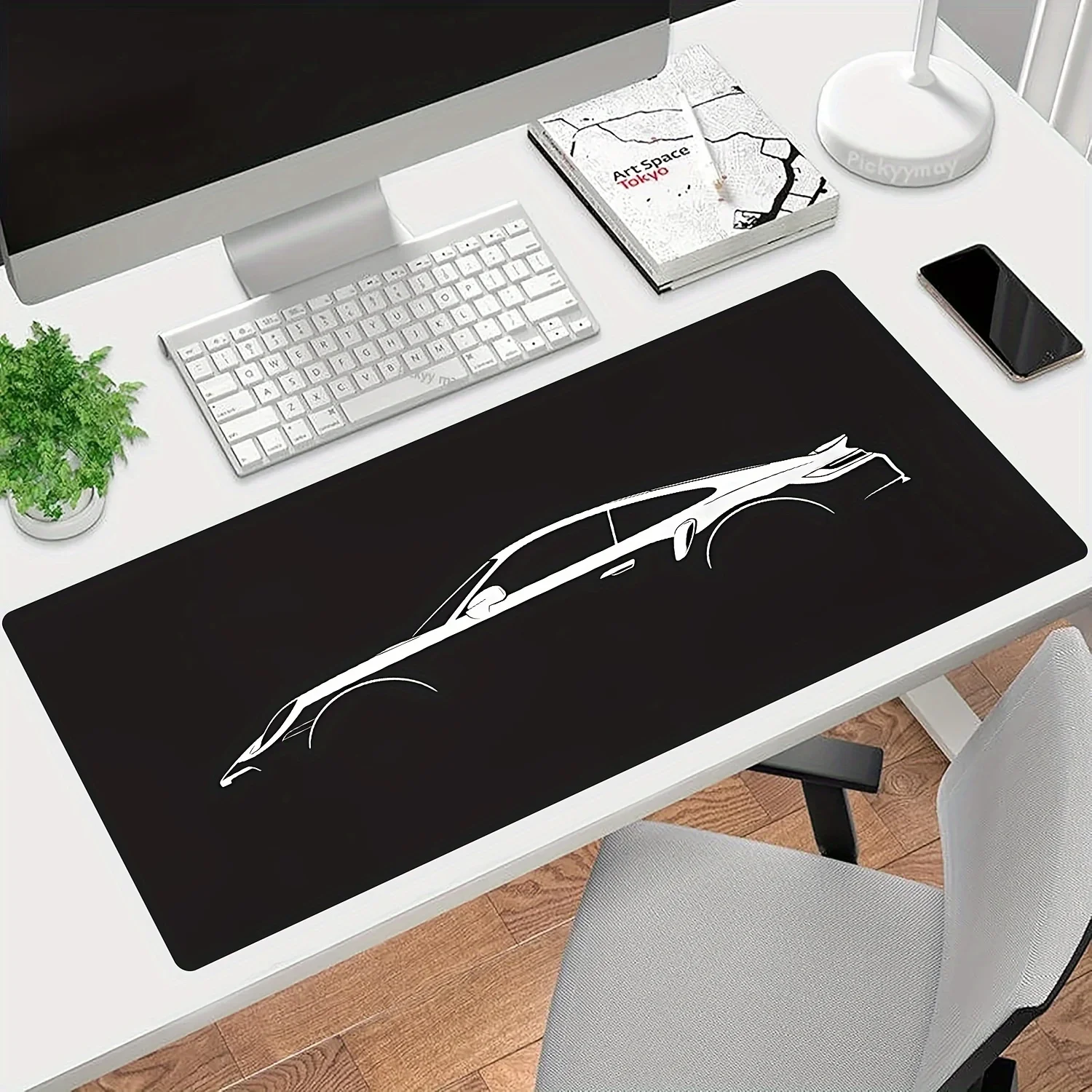 PORSCHE 911 Large Size Anti-slip Rubber Mouse pad XXL Computer Gaming Accessories Keyboard Desktop Decorations Mat for Offices