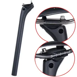 ELITA ONE  MTB Carbon Fiber Seat Post Offset 20mm Road/Mountain Bike Seatpost UD Matte  31.6/30.9/27.2mm