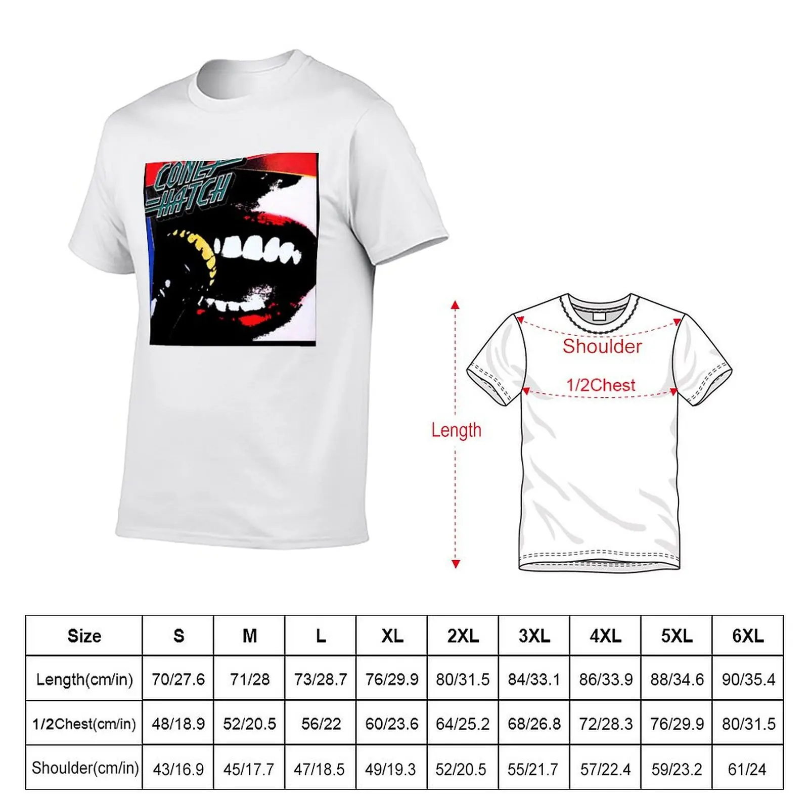 Coney Hatch - Outa Hand T-Shirt Basic Regular Fit Casual T-Shirt