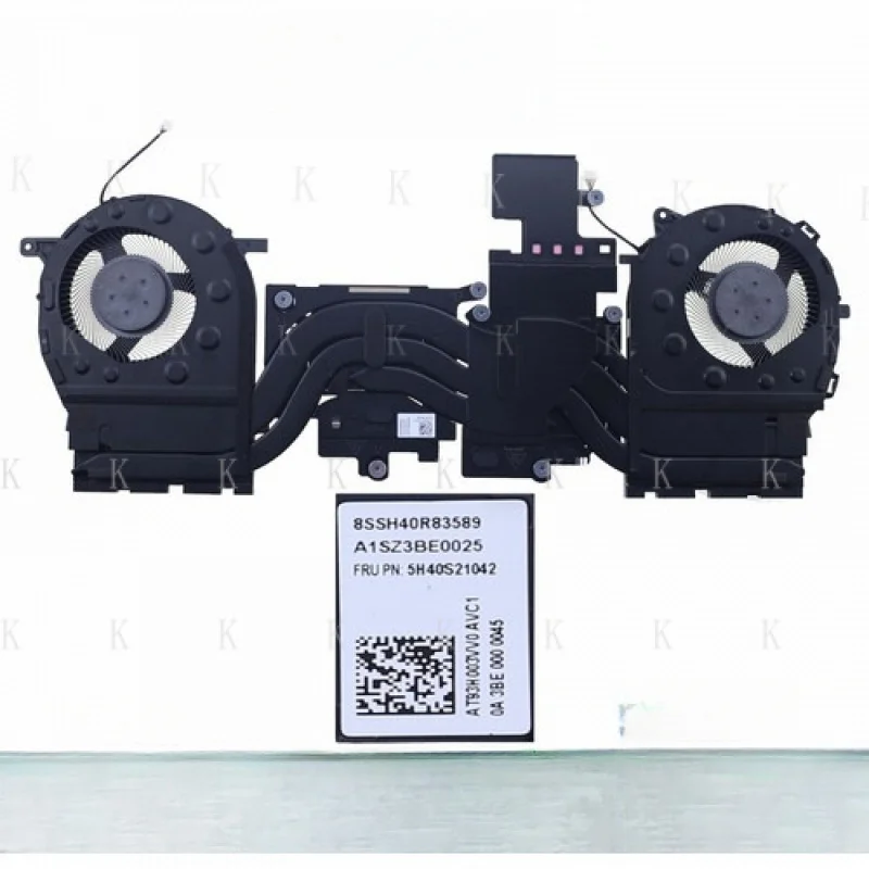 مروحة بالوعة الحرارة لوحدة المعالجة المركزية للكمبيوتر المحمول C لجهاز Lenovo Legion 7 16IRX9 2024 5H40S21041 40S21042