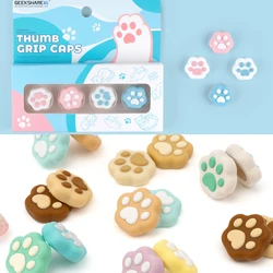 Shaped Cat Paw Thumb Grip Cap Joystick Silicone Protective Cover Controller Thumbstick Case For Nintendo Switch JoyCon NS Lite