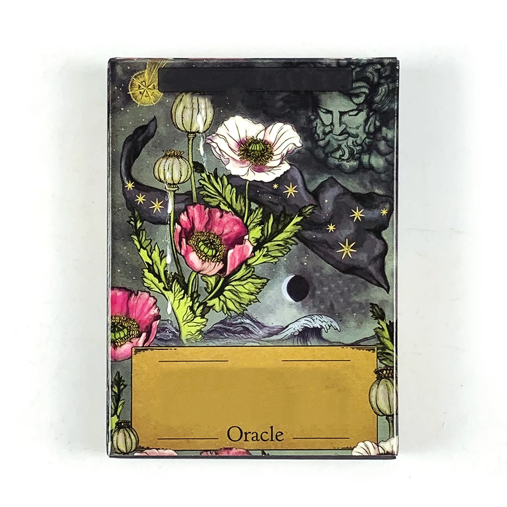 Oracle Deck A 55 Cards Family Gathering Divination Board Playing Game,Vibrant Illustrations, Great For Meditation & Party Games - view 2