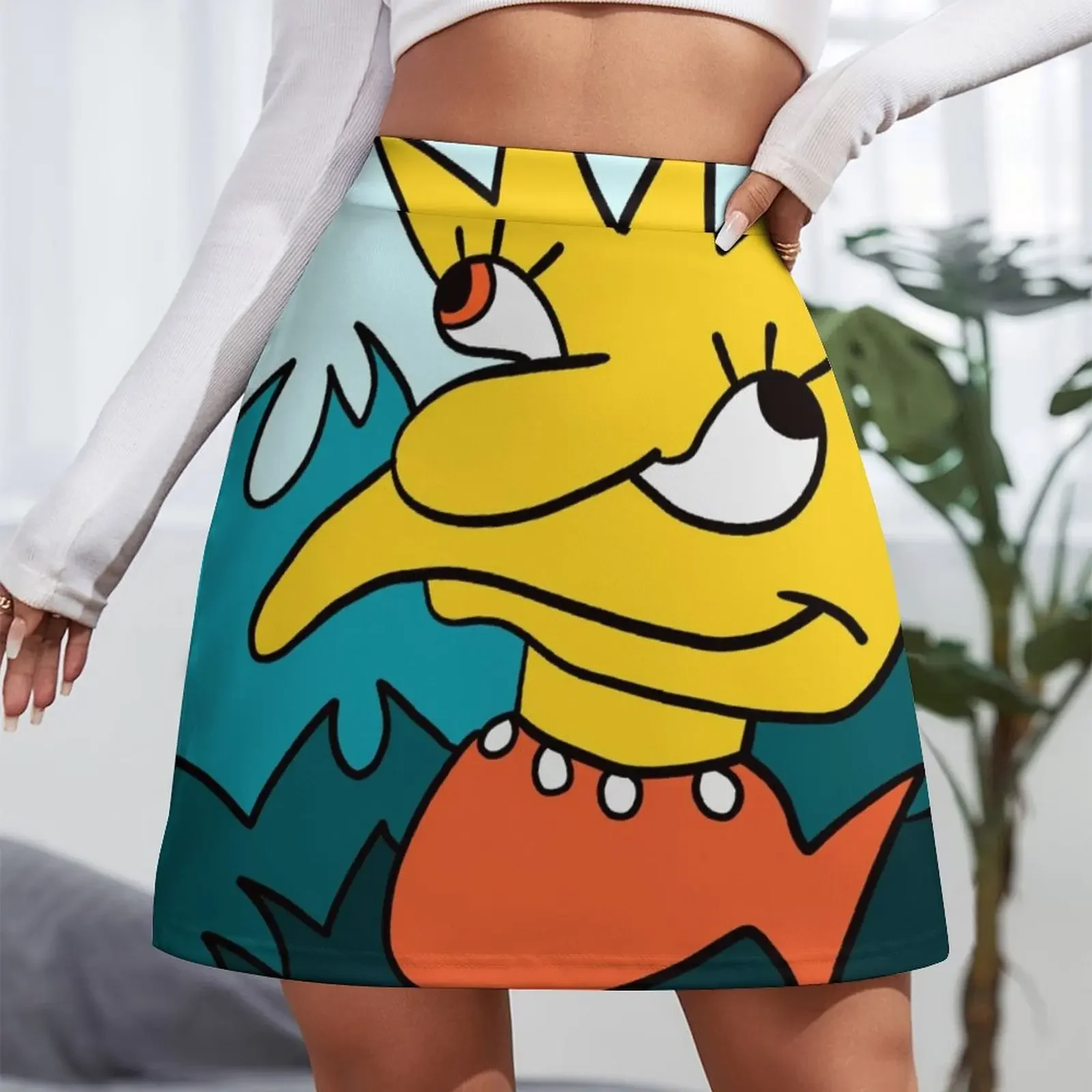 Lisa Mermaid Rok Mini Rok Gaya Korea Rok Wanita 2025 Rok Mini Seksi