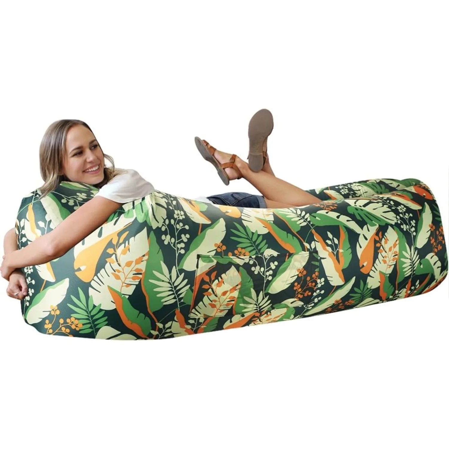 

Надувные жалюзи, воздушный диван, гамак, портативный, водонепроницаемый, герметичный дизайн, пляж на заднем дворе, путешествия, кемпинг, пикник