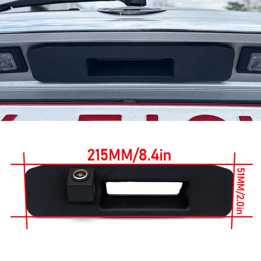HD 1080P Handle Car Reverse Camera 170° For Mercedes Benz W205 Vito W447 W176 ML A180 A200 A260 GLA 250 GLC GLE W117 W166