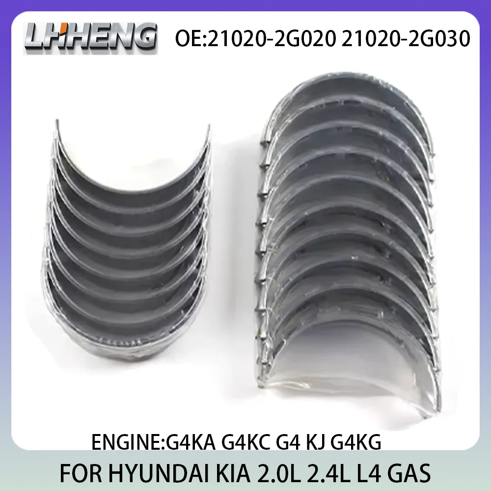 

Engine Main & Rod Bearings Kit FOR HYUNDAI GRANDEUR H-1 ix35 SANTA SONATA KIA 2.0L 2.4L 2.0 2.4 L T GAS 05-25 G4KA 21020-2G020