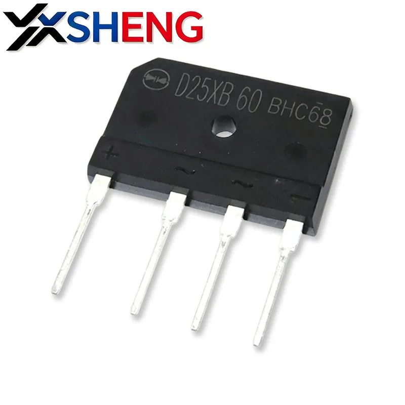 10PCS D25XB80 D25SBA80 ZIP 25A 800V Bridge Rectifier Electromagnetic Furnace New Original