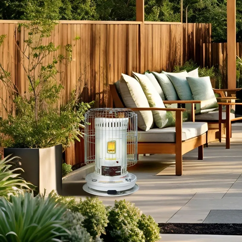 سخان Sengoku المحمول، 23,500 وحدة حرارية بريطانية، HeatMate، أبيض - سخان مساحة لاسلكي للمنزل، المرآب، الطابق السفلي، والتخييم