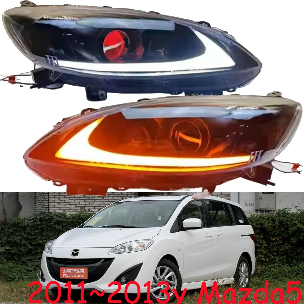 car bumper headlamp for Mazda5 headlight daytime light 2011～2013y DRL car accessories LED headlamp for mazda 5 fog light