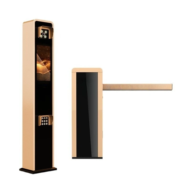 Parking lot gate integrated machine Community entrance railing Access control charging system Rod