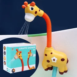 Deer Sprinkler Shower, Giraffe Scalable 360 degree Rotating Children's Shower, Shower, and Water Playing Toy