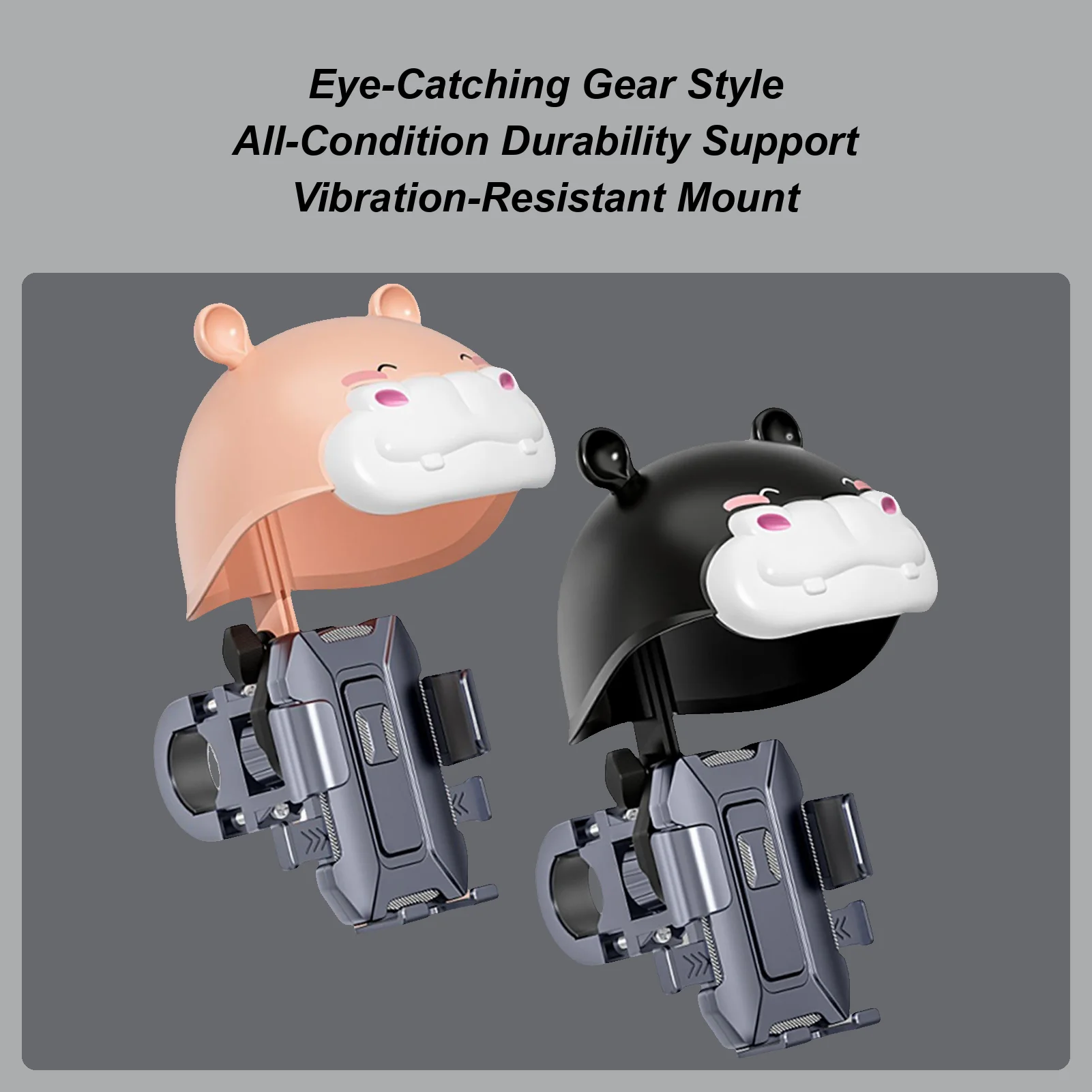 Motorcycle Phone Holder, 360 Degree Rotation Rainproof Mount For Handlebar Bike & Motorbike Navigation Accessories For Men Women
