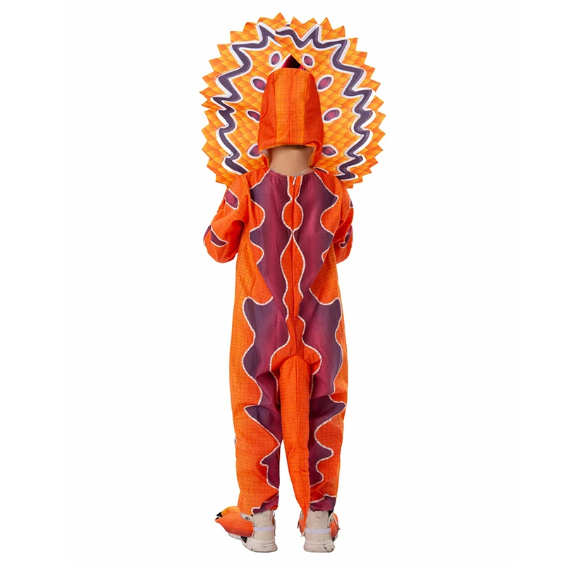 Costume de Dinosaure T-Rex Dilophosaurus pour Garçon, Tenue Cosplay d'Halloween, Triceratops Onesie, Spinosaurus, pour Enfant, Nouvelle Collection 2024