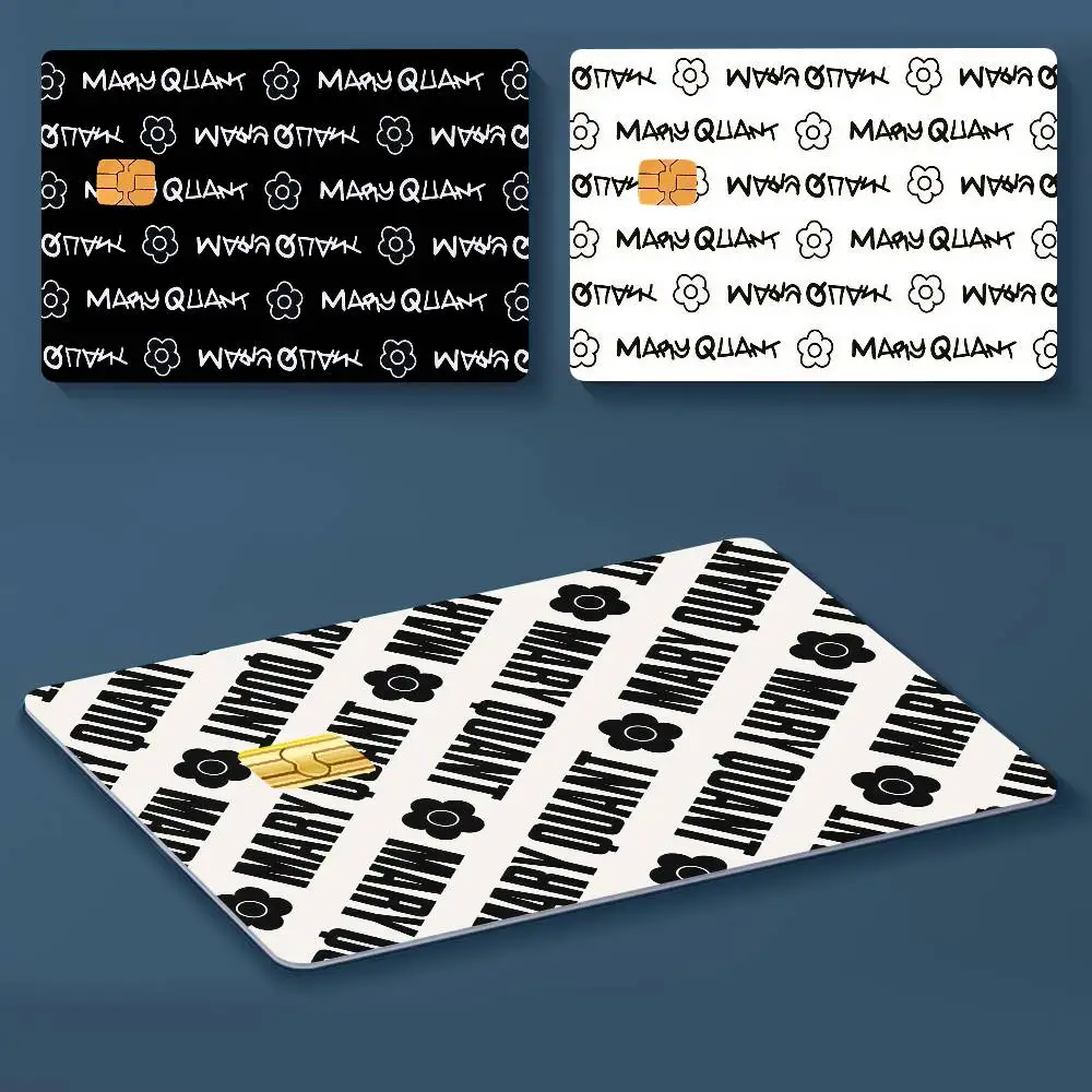 Pegatinas para Tarjetas de Crédito con Diseño Distintivo y Logotipo de M-MARY Q-QUANT, Idea de Regalo Perfecta