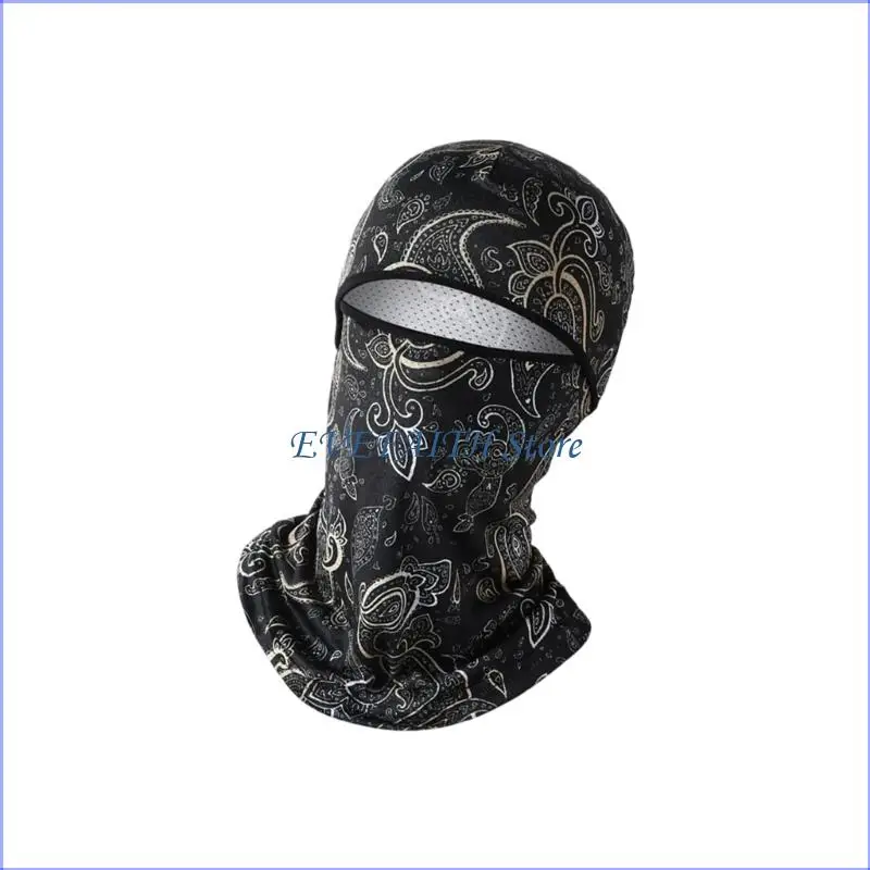

124B Stretchable UV Blocking Headscarf Sweat Absorbent for Biking Outdoor Activities
