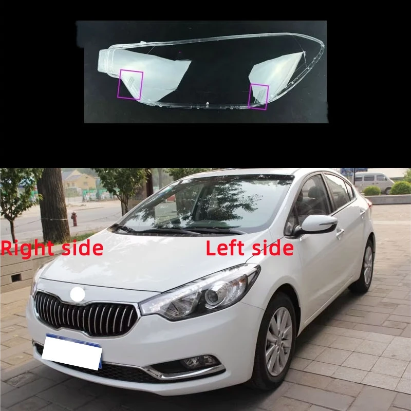 

For Kia K3 Cerato 2012 2013 2014 2015 Car Headlight Shell Headlamp Cover Replacement Lamp Shade Headlamp Lens Glass