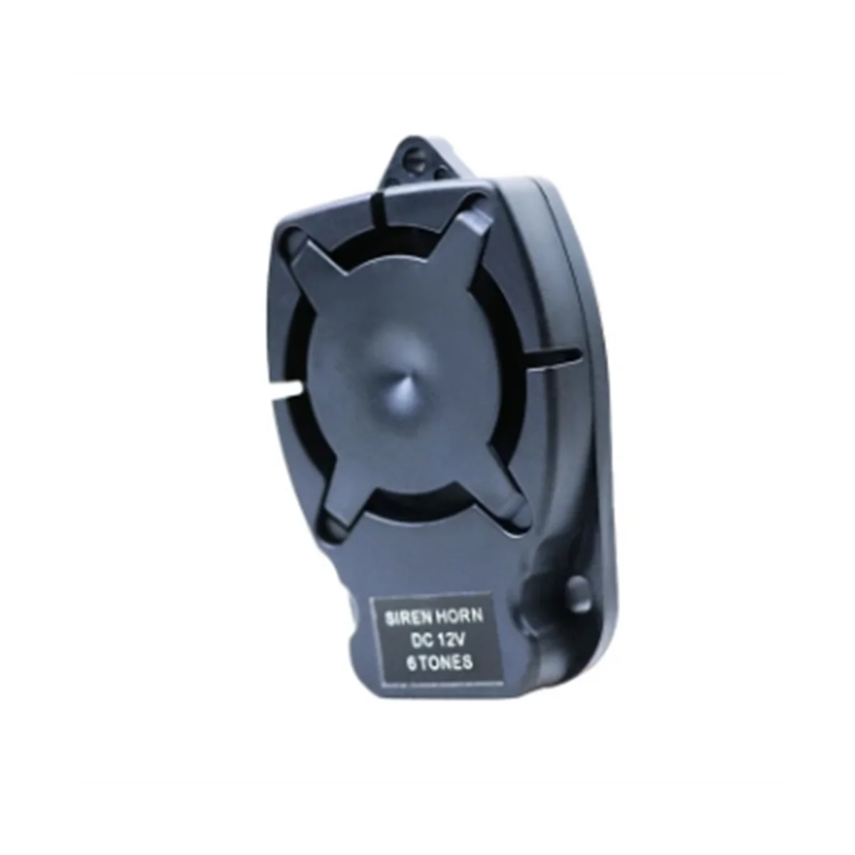 Alarm Horn Siren Buzzer 12V Six-Tone 110 Points Small Size and Easy to Install High Decibel Flat Body Small Siren Horn