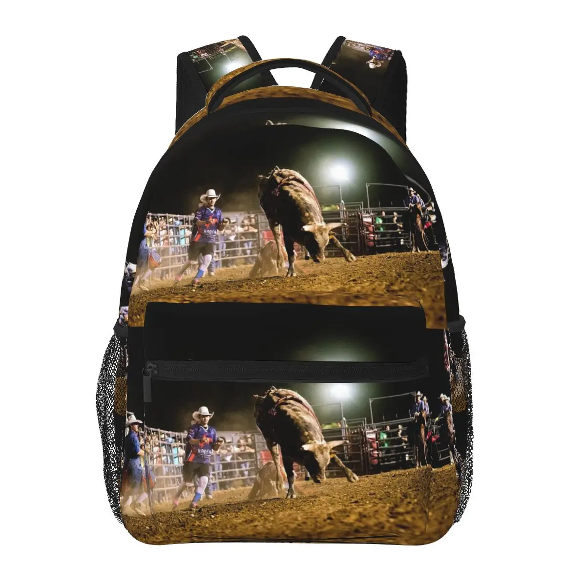 

Dancing Bull Backpacks Boys Girls Bookbag Children School Bags Cartoon Travel Rucksack Shoulder Bag Large Capacity