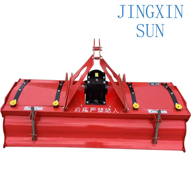 Rotary tiller Agricultural large four-wheel tractor Agricultural raking equipment New type of plough crushing and soil turning