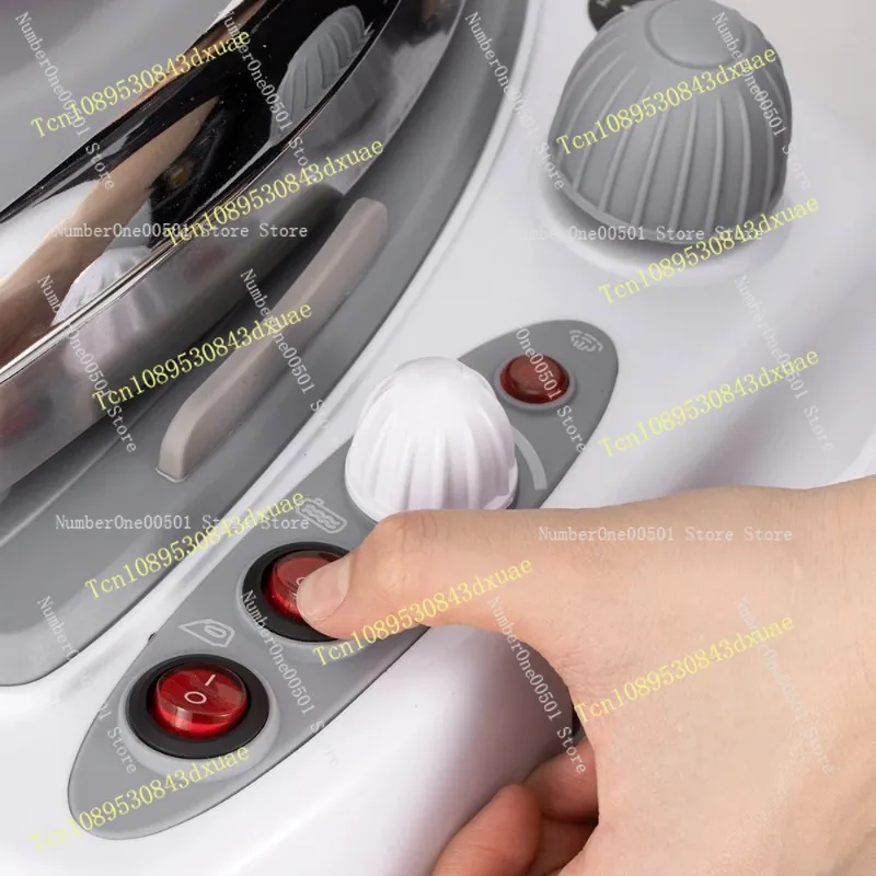 Household super power 2000W household steam iron, polished aluminum baseplate for ironing clothes