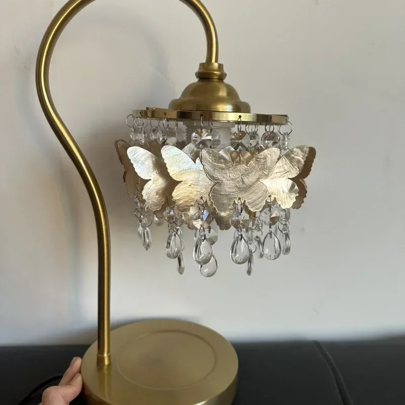 Shell desk lamp, wax melting lamp, bedroom bedside