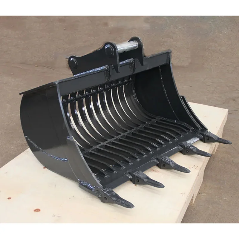 

XZFE Best Digger Parts Riddle MS01 MS03 800Mm Sieve Skeleton Sorting Bucket
