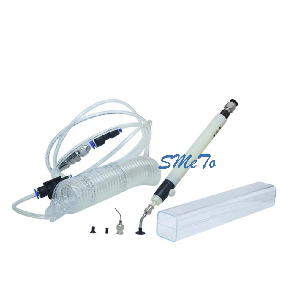 Pneumatic Vacuum Suction Pen with Air Compressor Pump Strong Suction SMT Pick-up Tool IC Chip Extractor SMD Suction Nozzle
