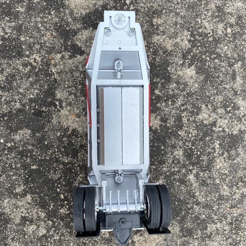 1/32 nuovo arrivo prezzo speciale pressofuso in plastica camion merci rimorchio tramoggia modello posteriore modello di conversione collezione di parti display