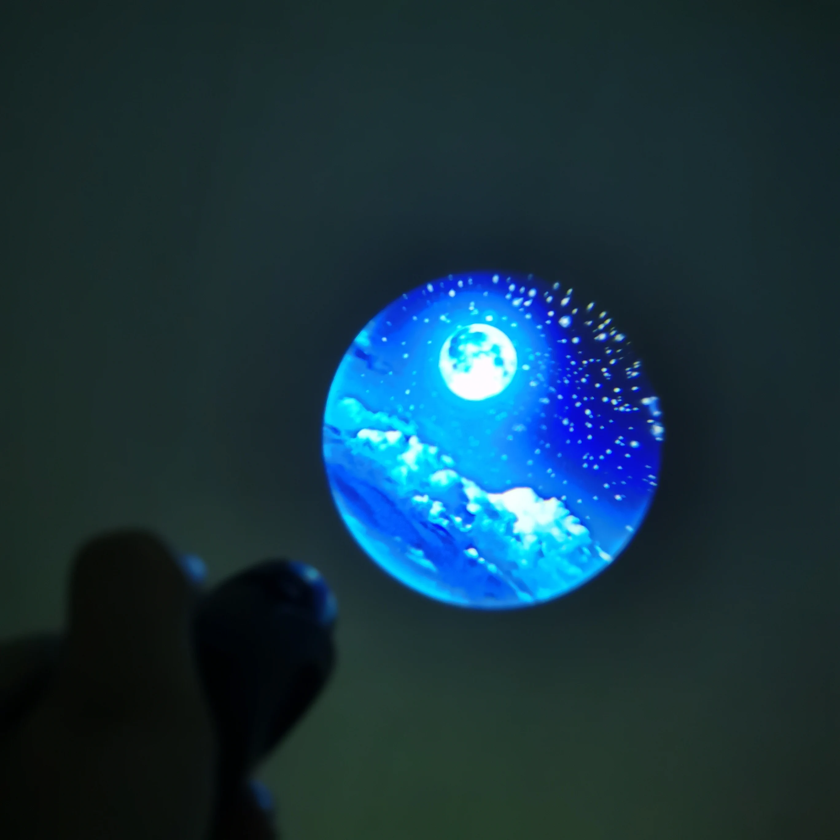 Ins Moon Christmas Light Projection Lamp Background Projector Night Wall Lights Description Disco Light