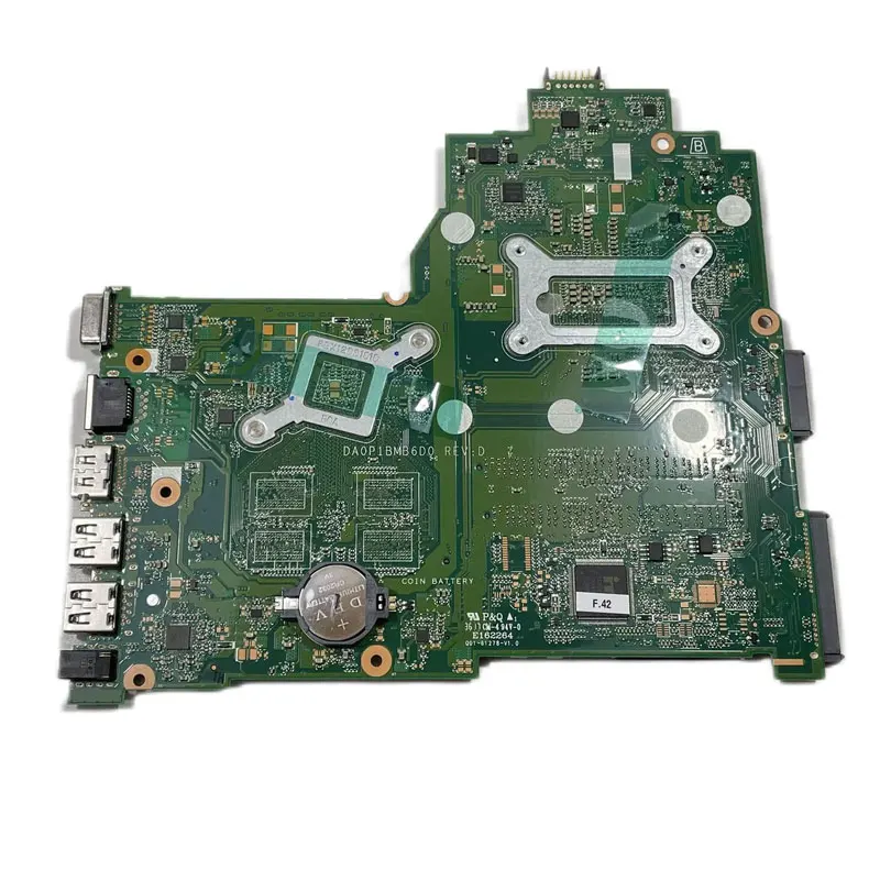 DA0P1BMB6D0 Mainboard for HP Pavilion 14-BS Laptop 240 G6 Pc Motherboard with I3 I5 I7 CPU 2G GPU DDR4