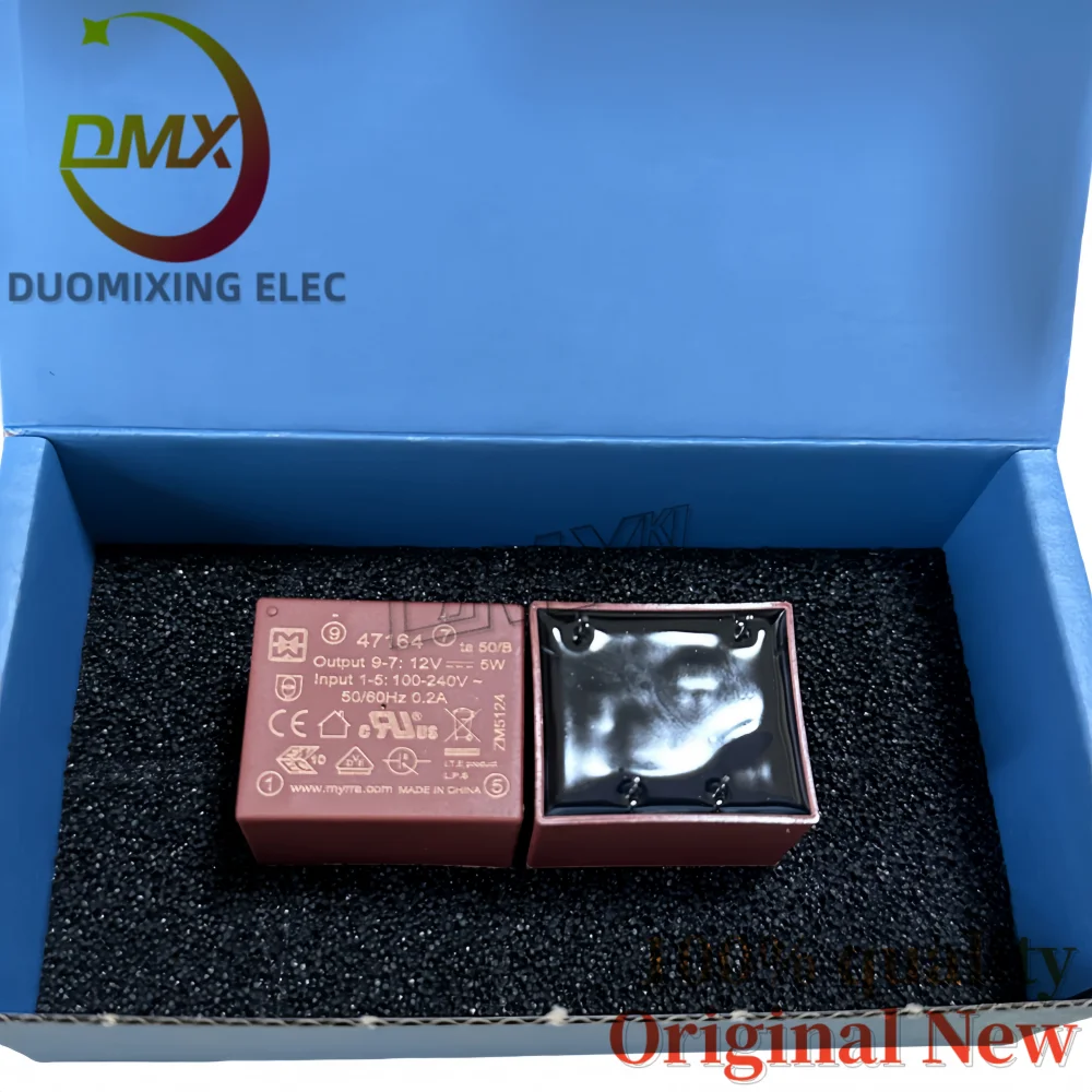 1-5piece 100%Original For MYRRA 47164 100-240VAC to 12VDC 5W 50/60Hz 0.2A Power Transformer