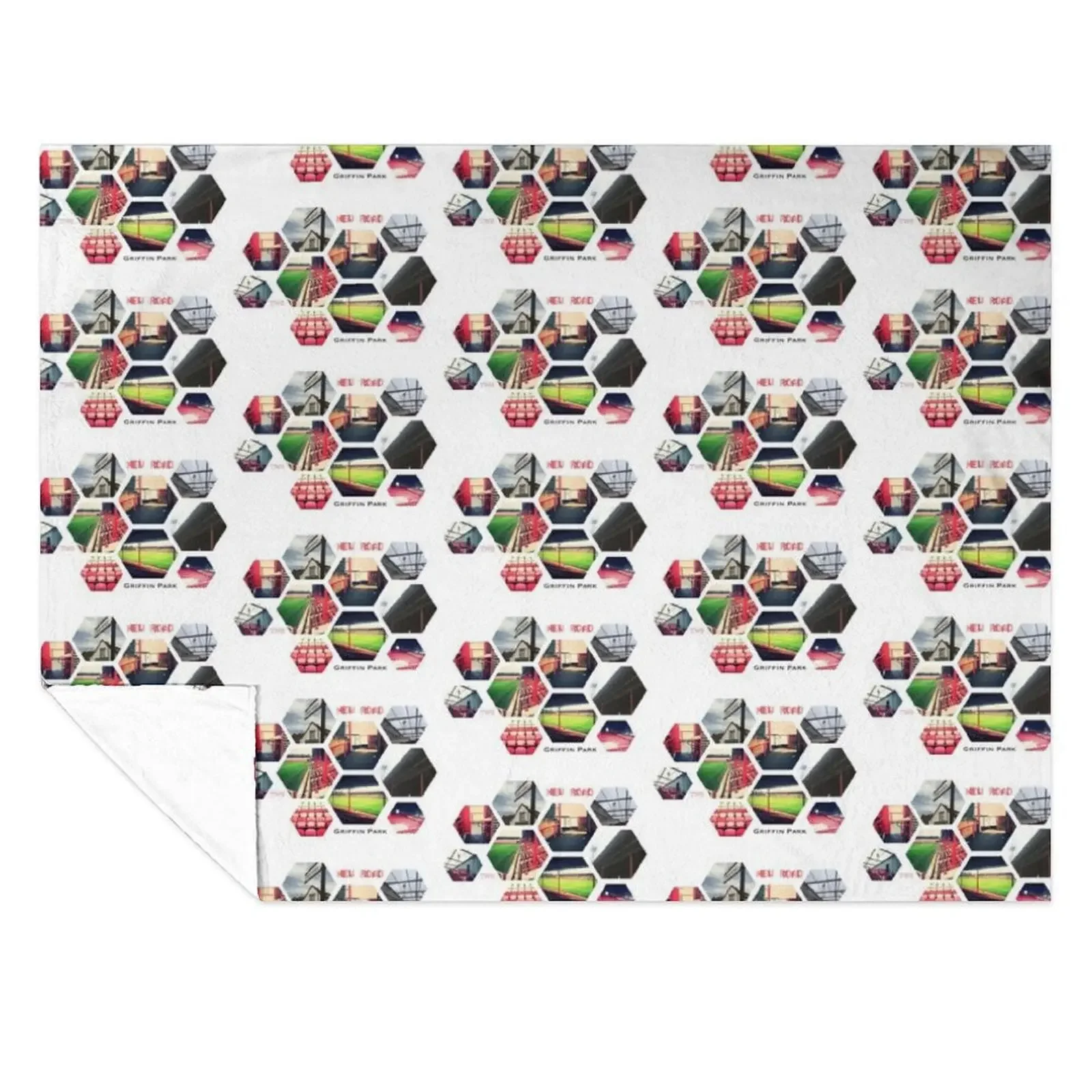 

New Road, Griffin Park, TW8 Throw Blanket Soft Plush Plaid Decorative Sofas Winter beds blankets ands Blankets
