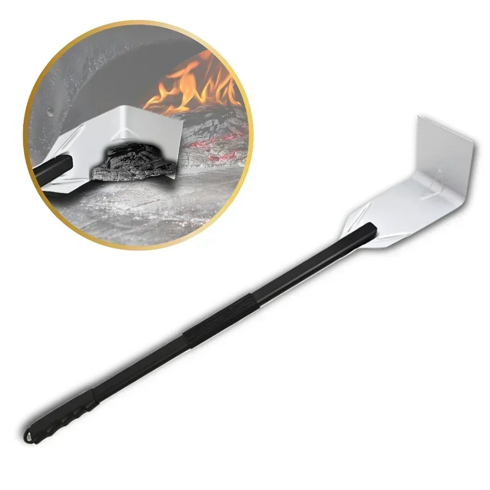 

Aluminium Handle Scraper Charcoal Cleaning Scraper Efficient Charcoal Cleaning Tool Aluminum Handle BBQ Cleaning Accessory