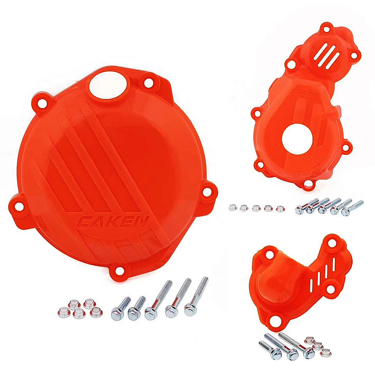 Motorcycle Clutch Cover Magneto Engine Water Pump Guard Set For Husqvarna FC FE FX 4 Stroke KTM SXF XCF 250 350 FACTORY EDITION