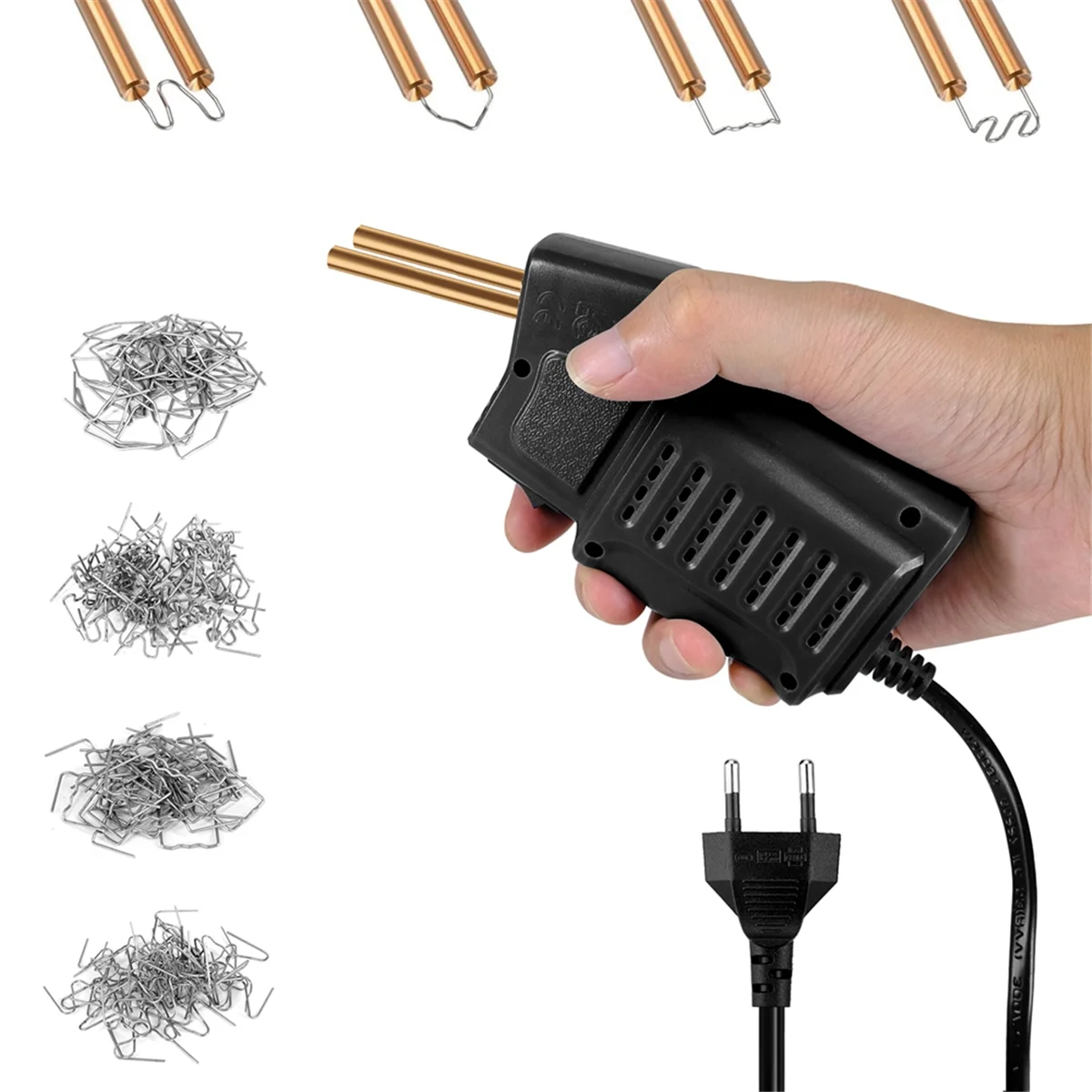 

ABNC-10PCS Titanium Coat Carbide End Mill Engraving Milling Cutter CNC Router Bits for PCB Machine, 1/8 Inch Shank 2.2Mm