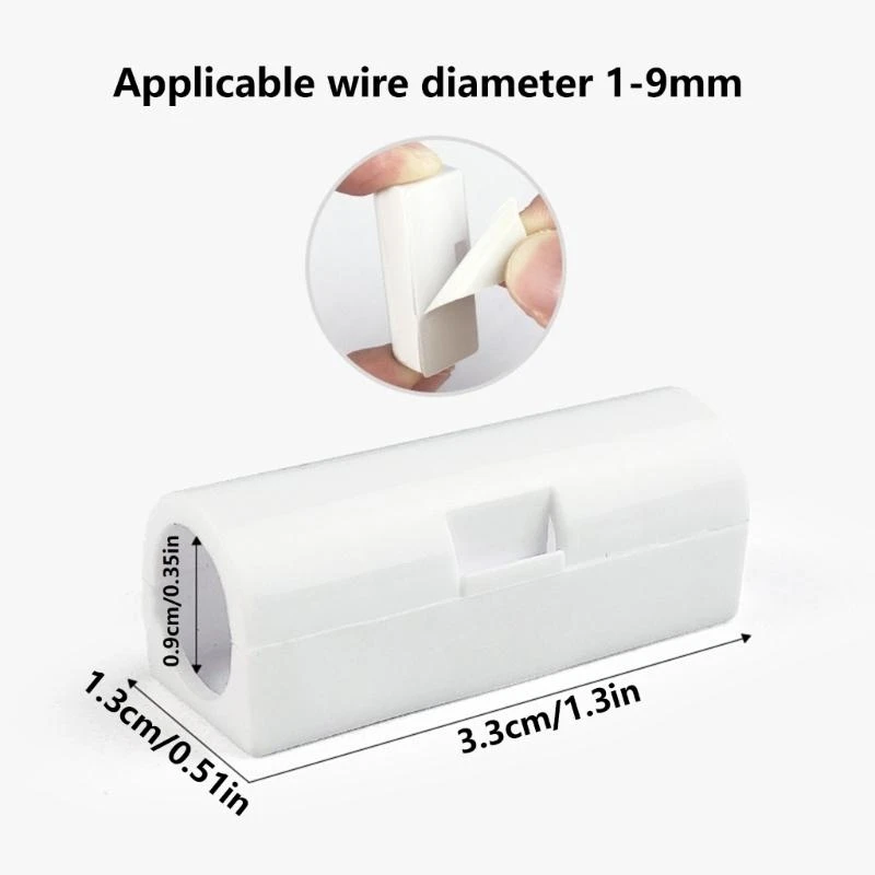 ケーブルオーガナイザークリップセルフ接着剤は、20pcs/16pcsのワイヤー管理パックに使用する自宅およびオフィス用のドリルデザインなし