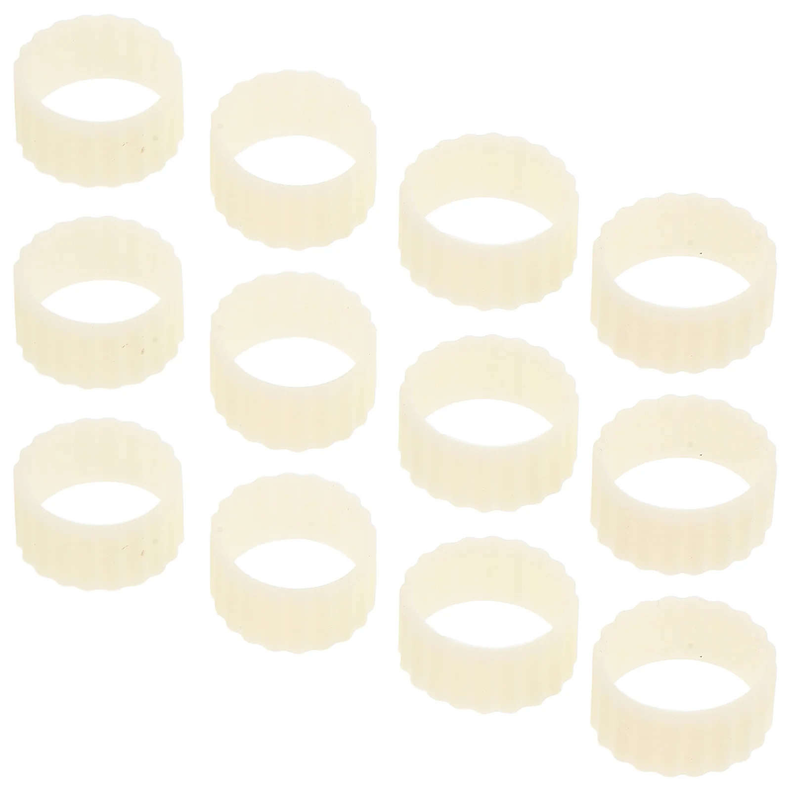 

12pcs Silicone Holder Base Stabilizers Non-Slip Taper Fitters Grippers For Wedding Holiday Church Decor Inserts