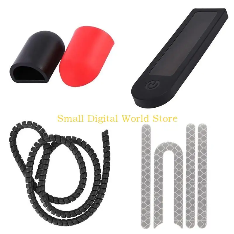 77UB 4 Pieces Set Scooter for Protection Set Durable Protective Kit for -M365/Pro Waterproof Scooters Protector