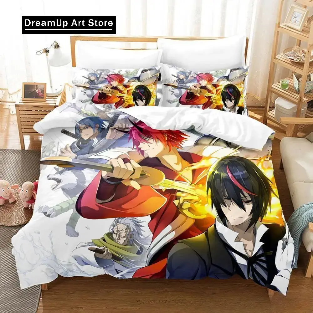 Anime Rimuru Time i got reincarnated as a slime Bedding Set Boys Girls Twin Queen Full Size Duvet Cover Pillowcase Bed Adult