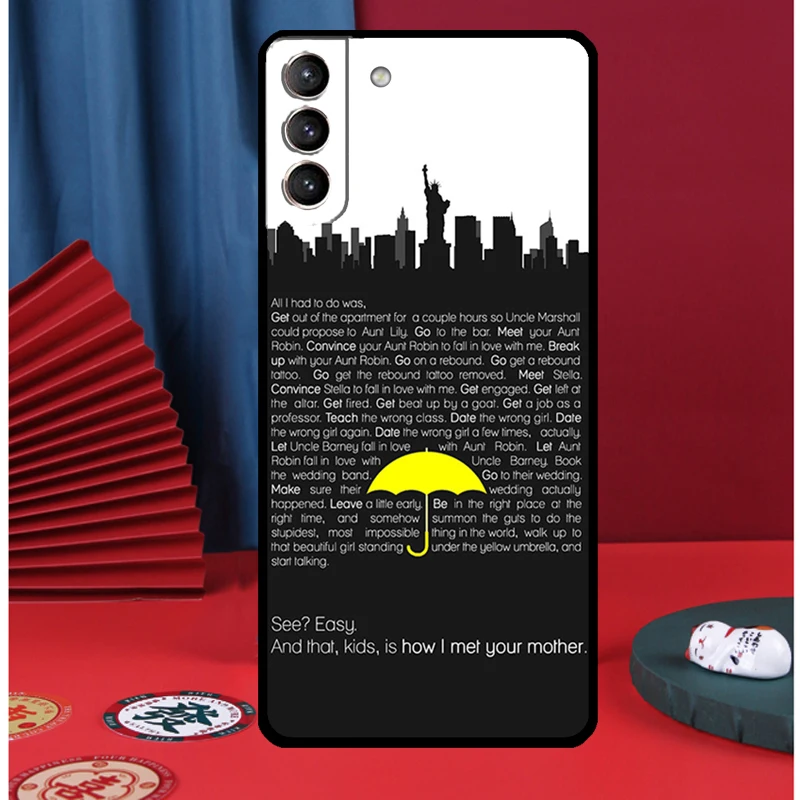 How I Met Your Mother Himym Cover For Samsung Galaxy S21 FE S20 FE S22 S23 Ultra Note 20 Note 10 Plus S9 S10 S22 S23 Plus Case