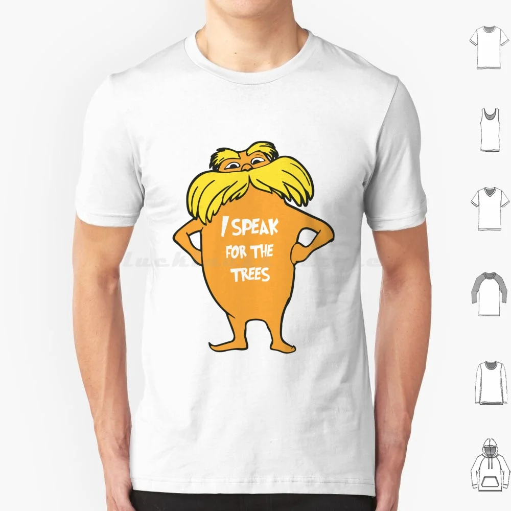Camiseta Lorax I Speak For The Trees So Cute, camiseta de algodón 6xl, camiseta genial Lorax I Speak For The Trees So Cute Lorax The Lorax para niños